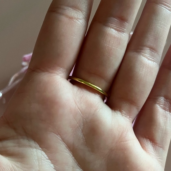 🌺 Elegant Red Sunflower-Inspired Costume Ring – Vintage 1920s Style 💍 - Size 8 - Picture 10 of 10